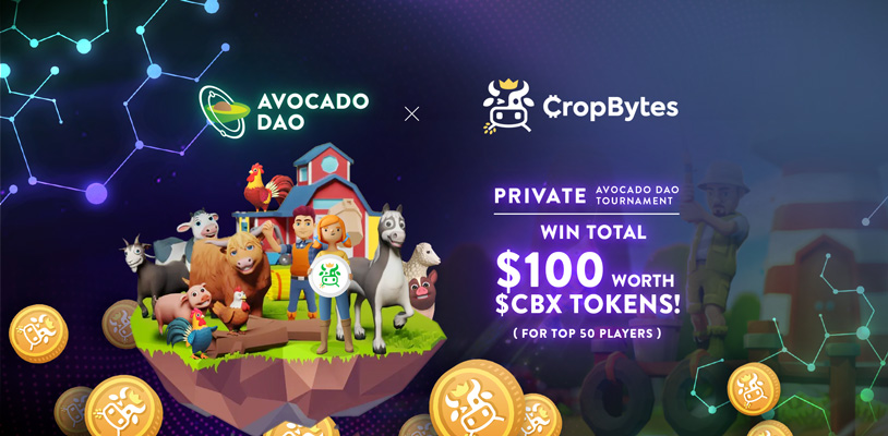 CropBytes: $100 Worth of $CBX tokens - Avocado DAO